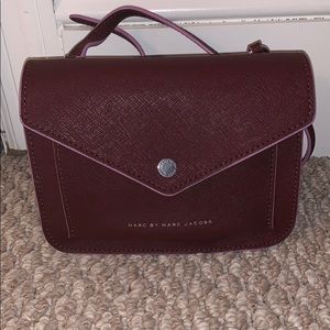 Marc by Marc Jacobs Maroon Crossbody Bag
